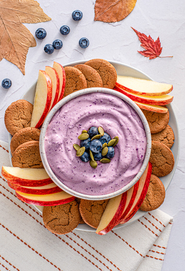 Blueberry Pumpkin Pie Dip